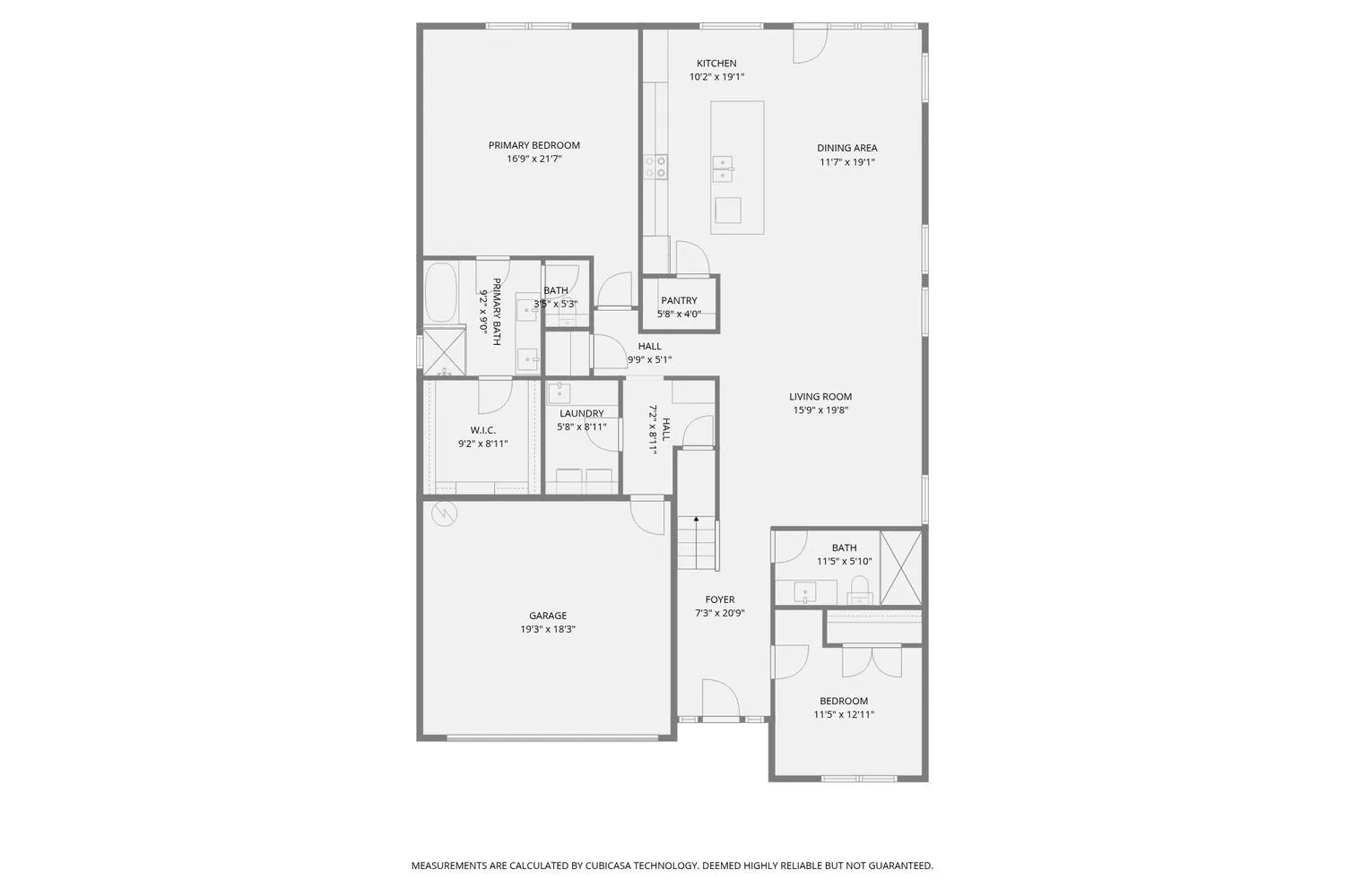 View of property floor plan