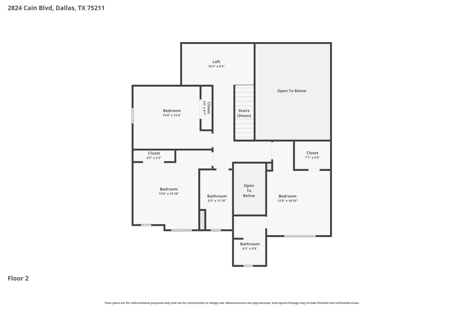 View of floor plan / room layout
