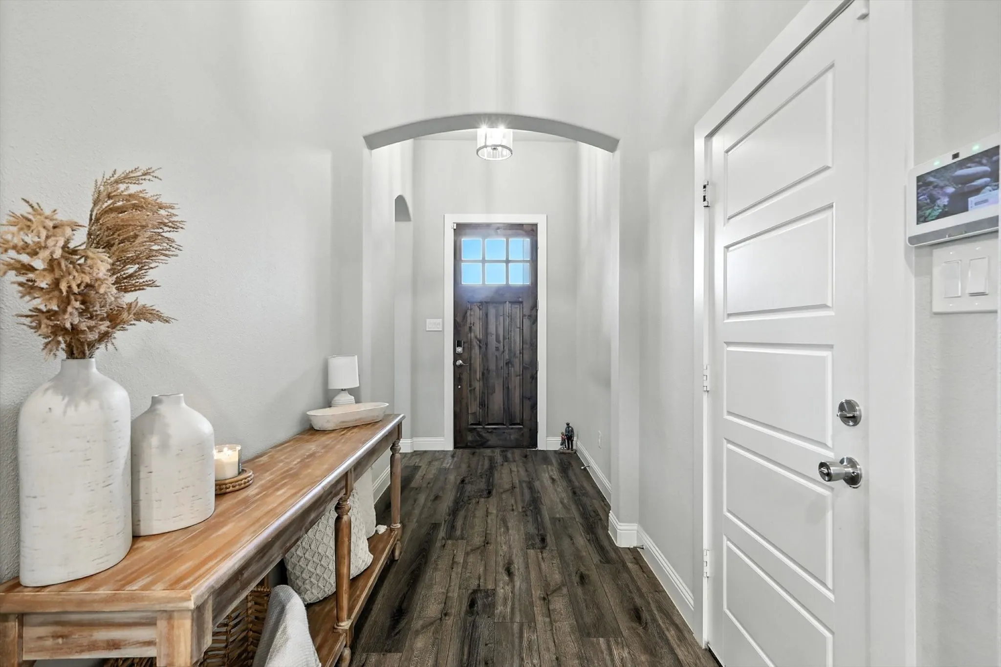 Welcoming and spacious entryway.
