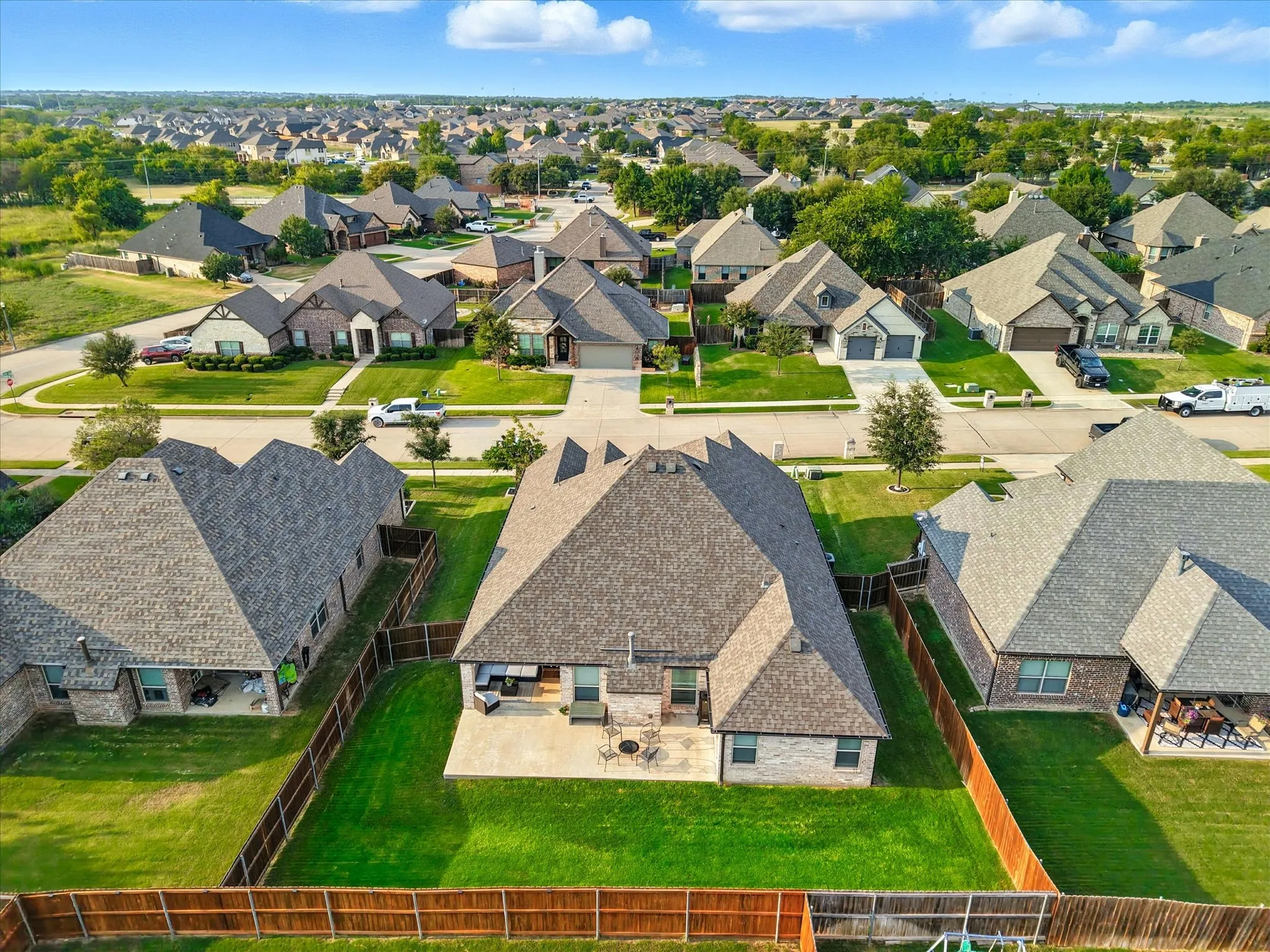 Fantastic size for a backyard.