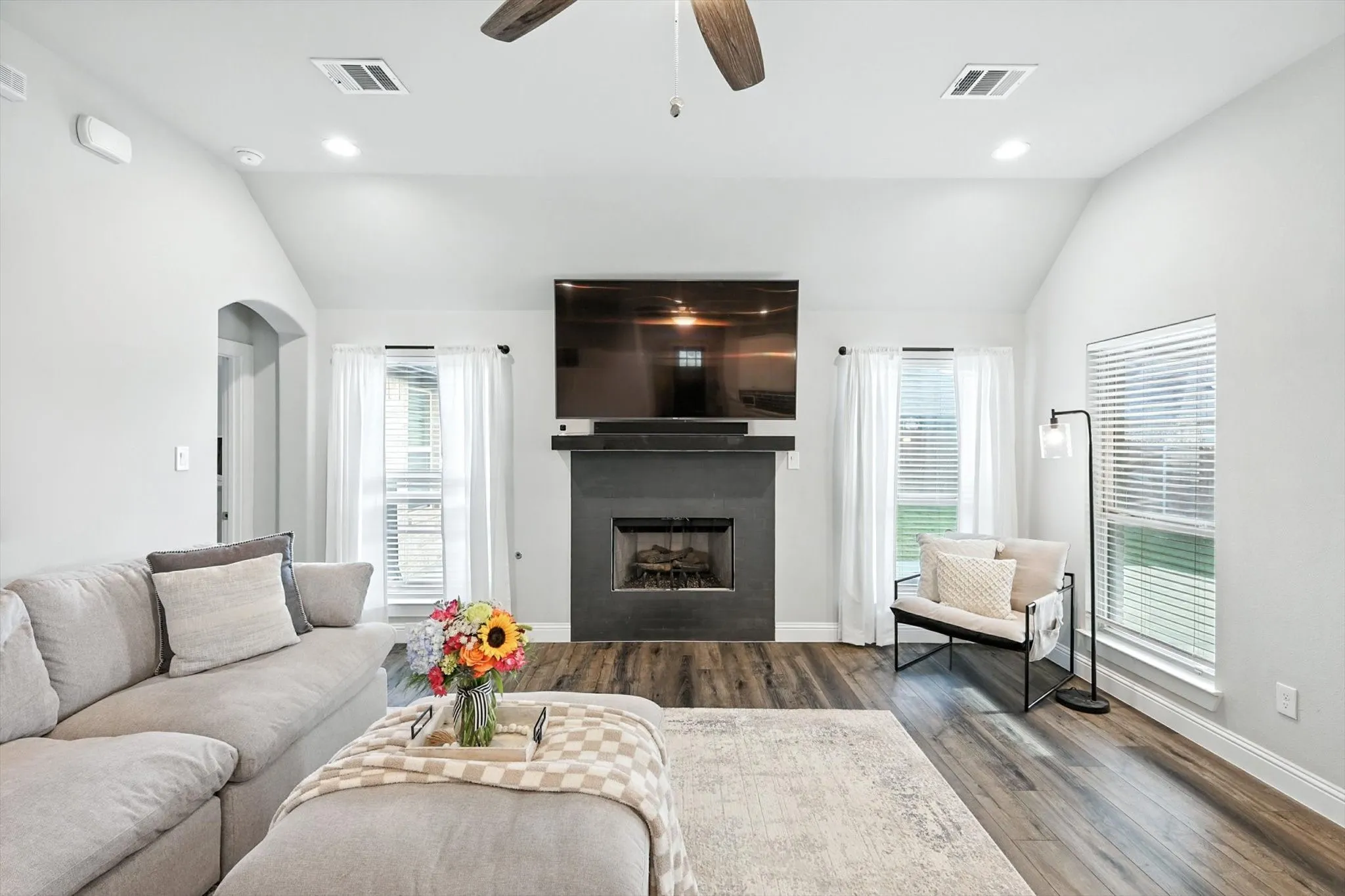 Gas fireplace