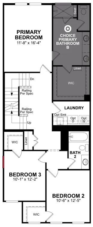 Beazer Homes Bayside Baltic Floorplan.