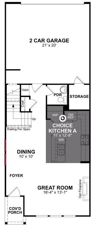 Beazer Homes Bayside Baltic Floorplan.