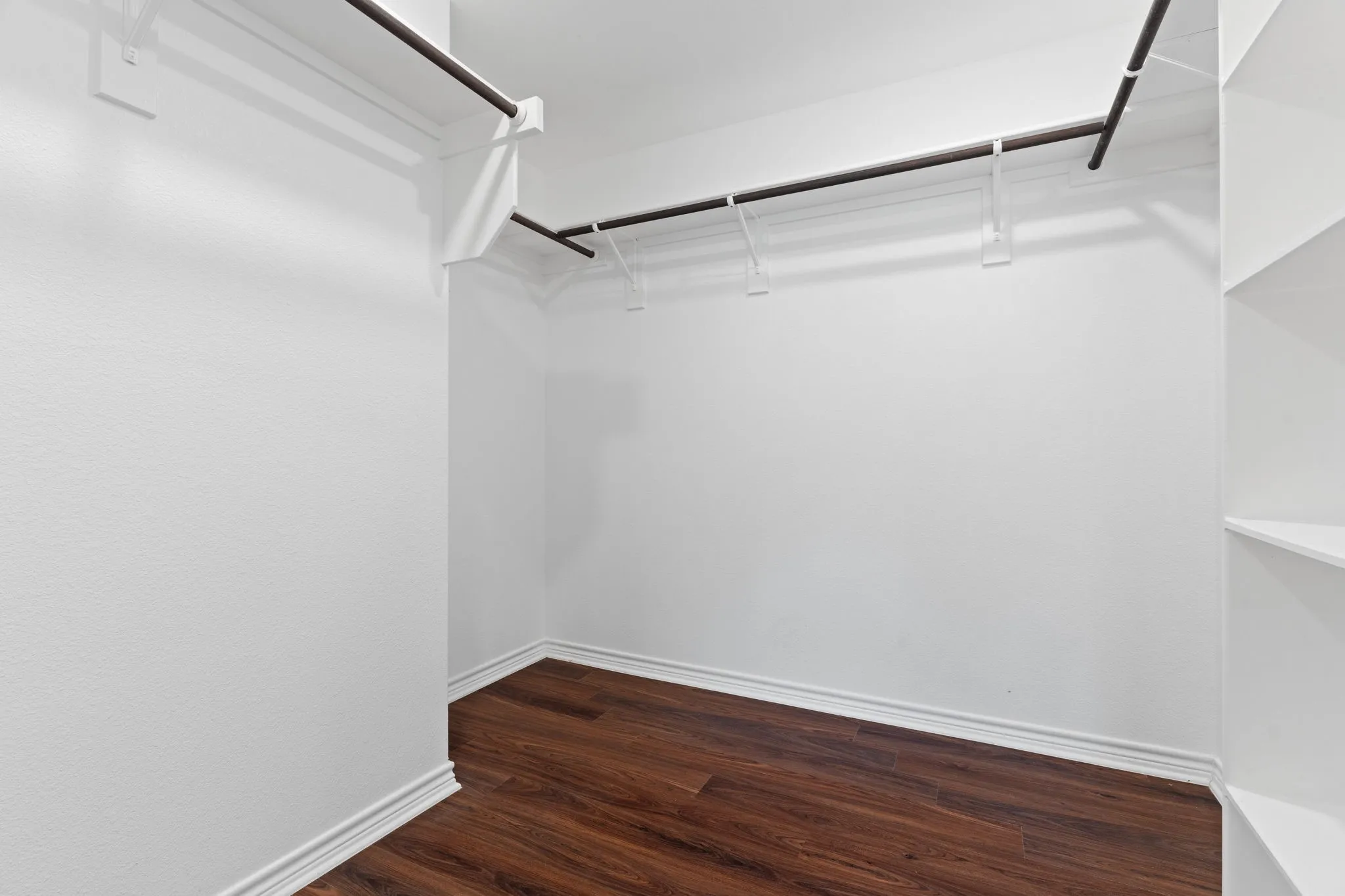 Primary closet