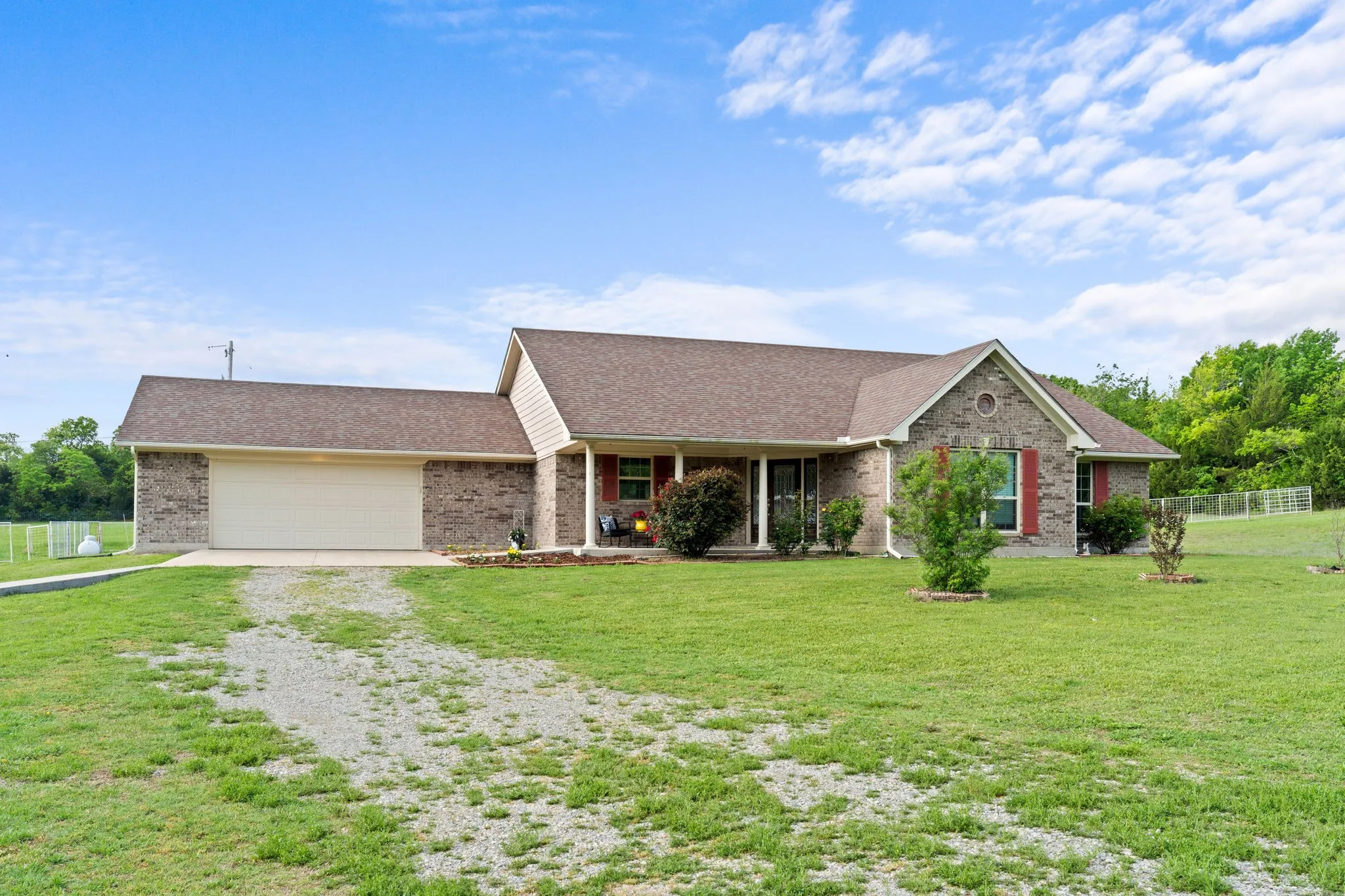 Front view of home