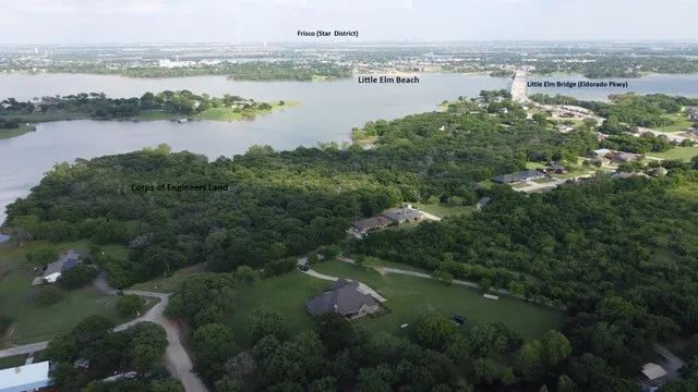 Proximity to Little Elm Beach and Frisco
