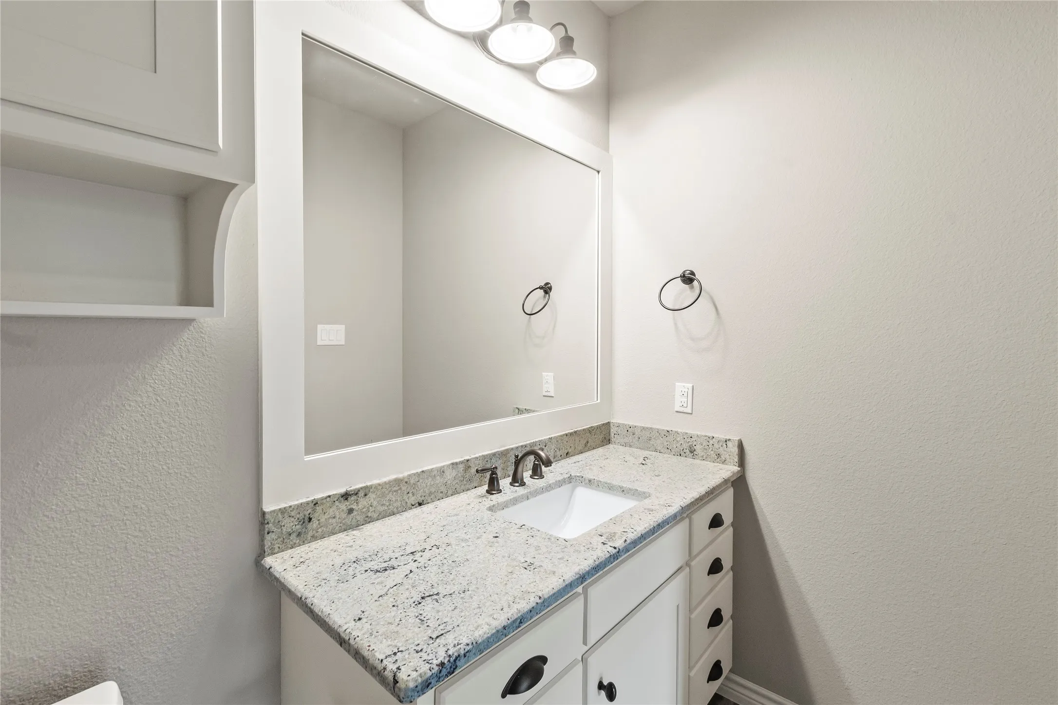 Ensuite bath vanity for upstairs bedroom 3