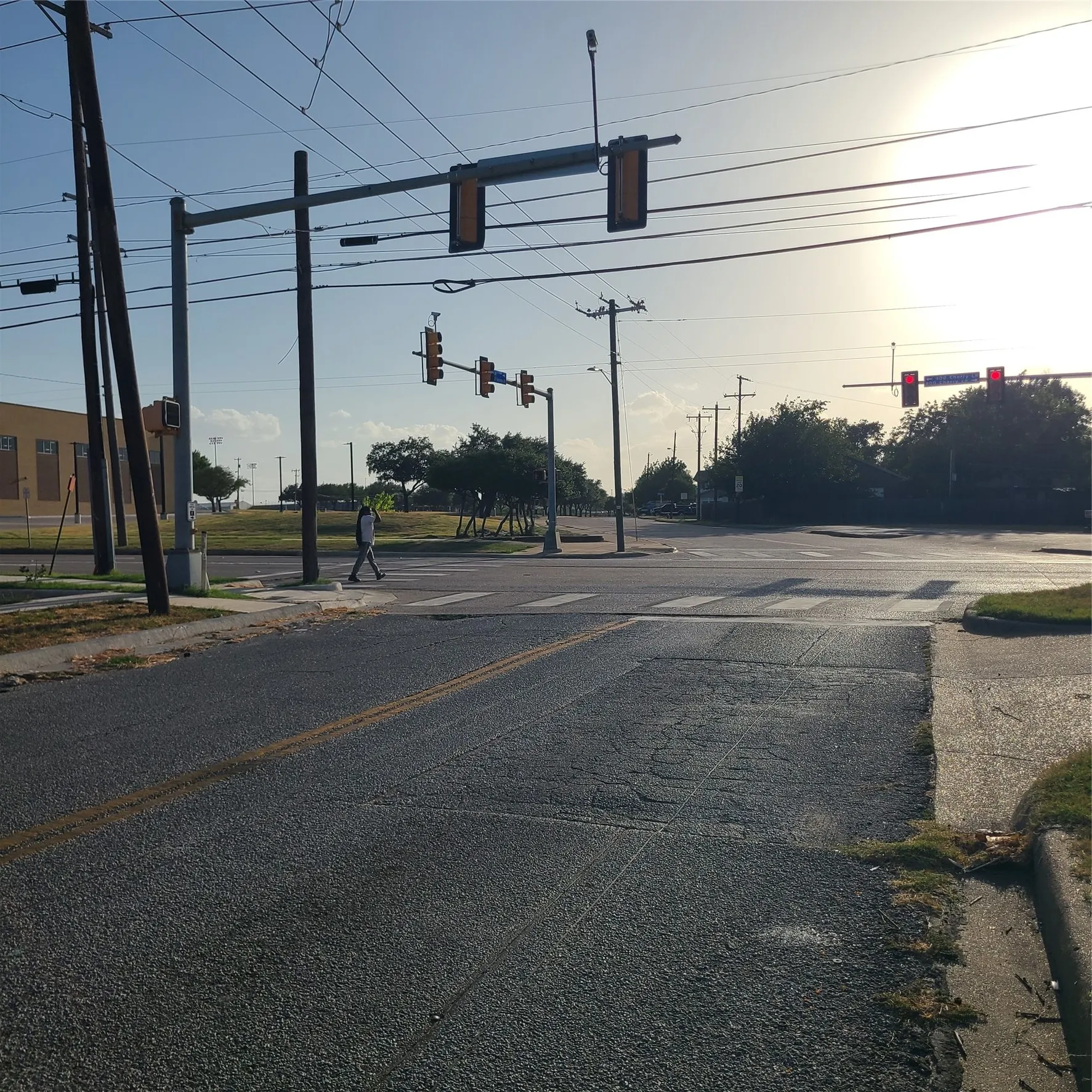 traffic light listing on the right