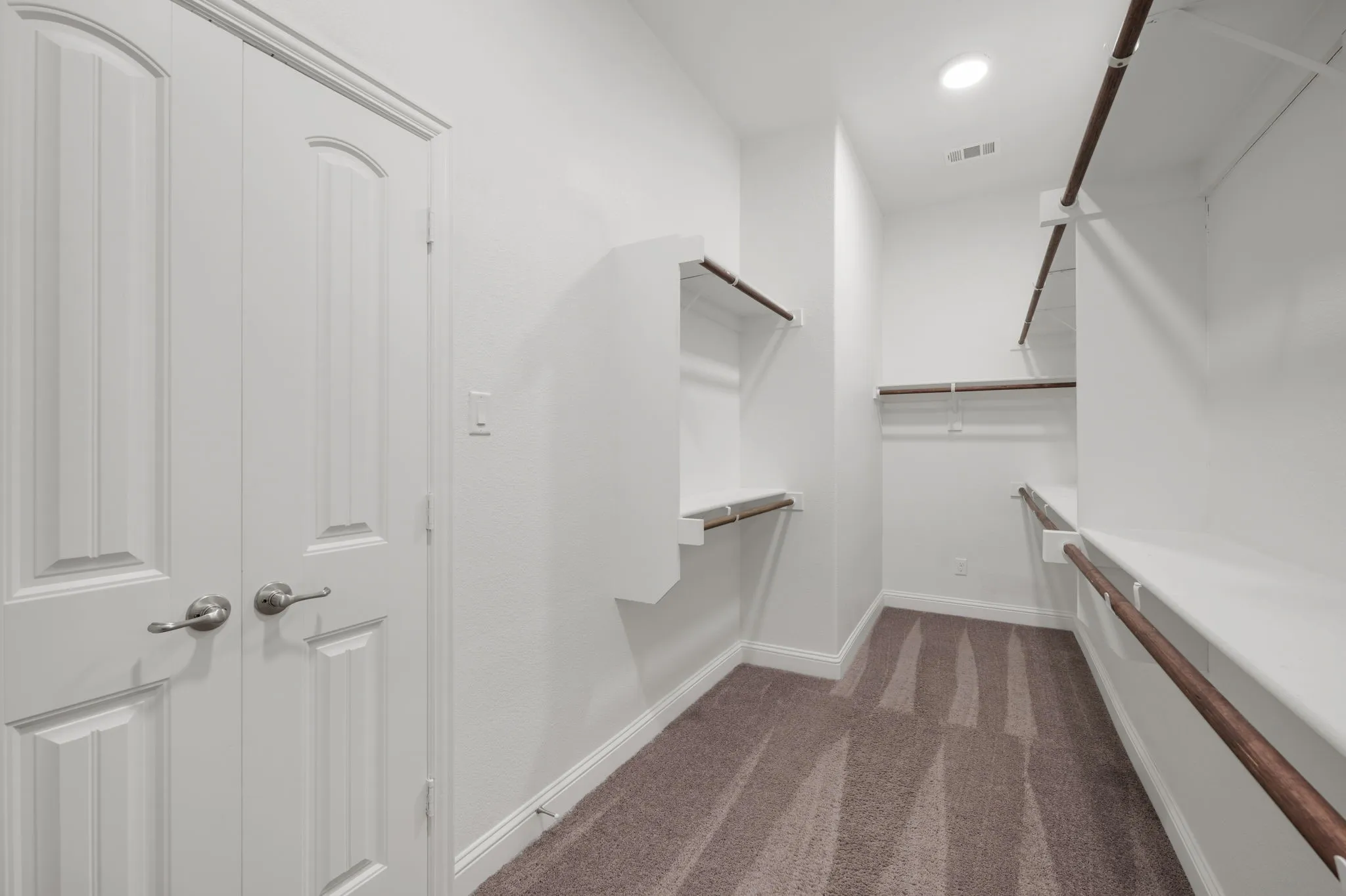 Large primary closet