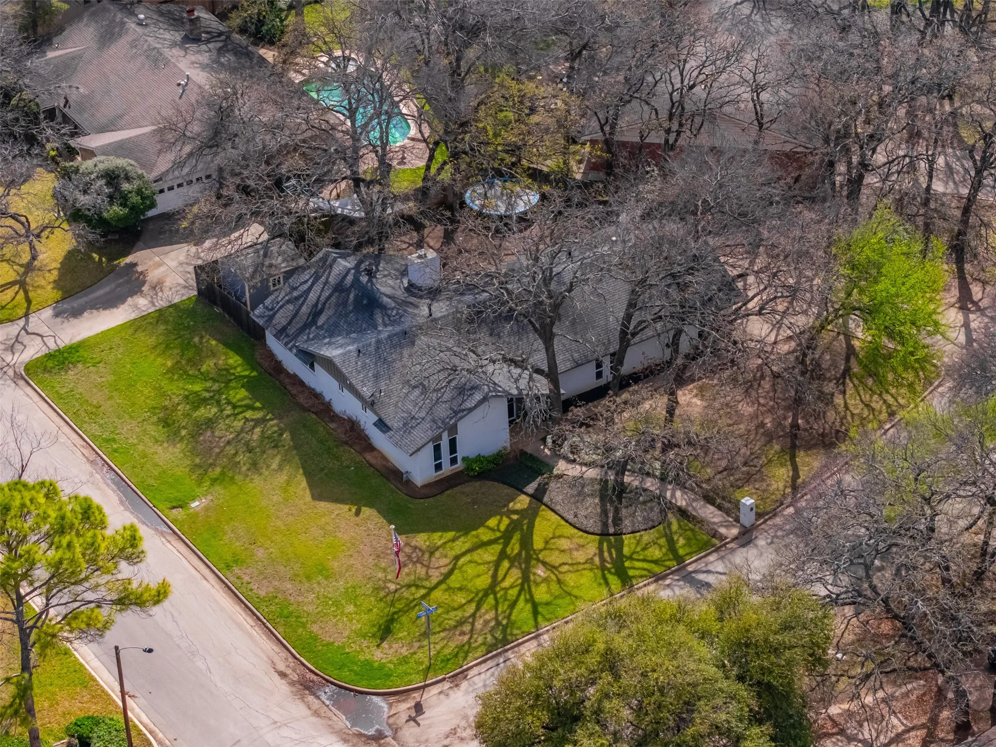 Great corner lot!