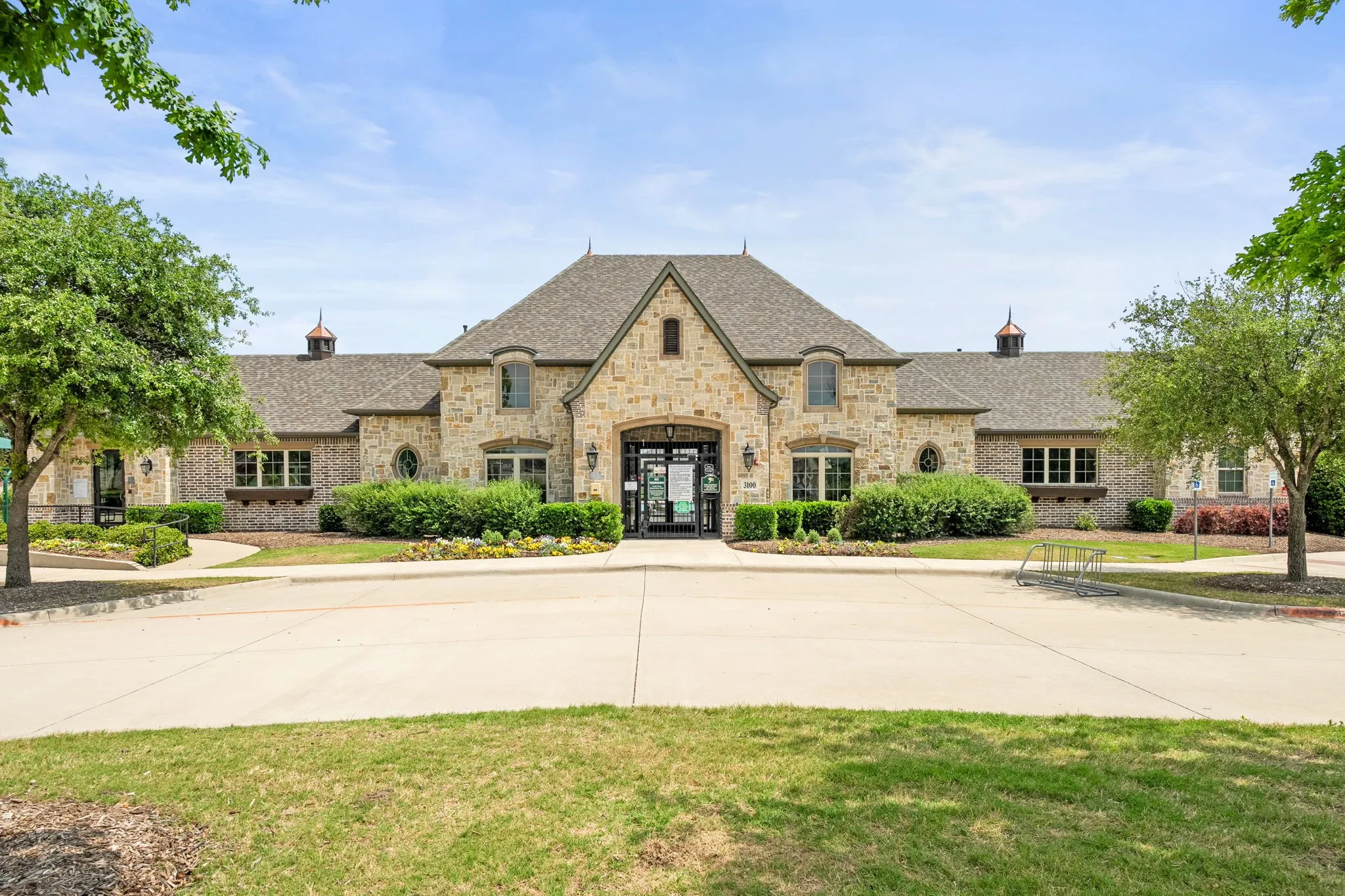 One of two clubhouses in the community.