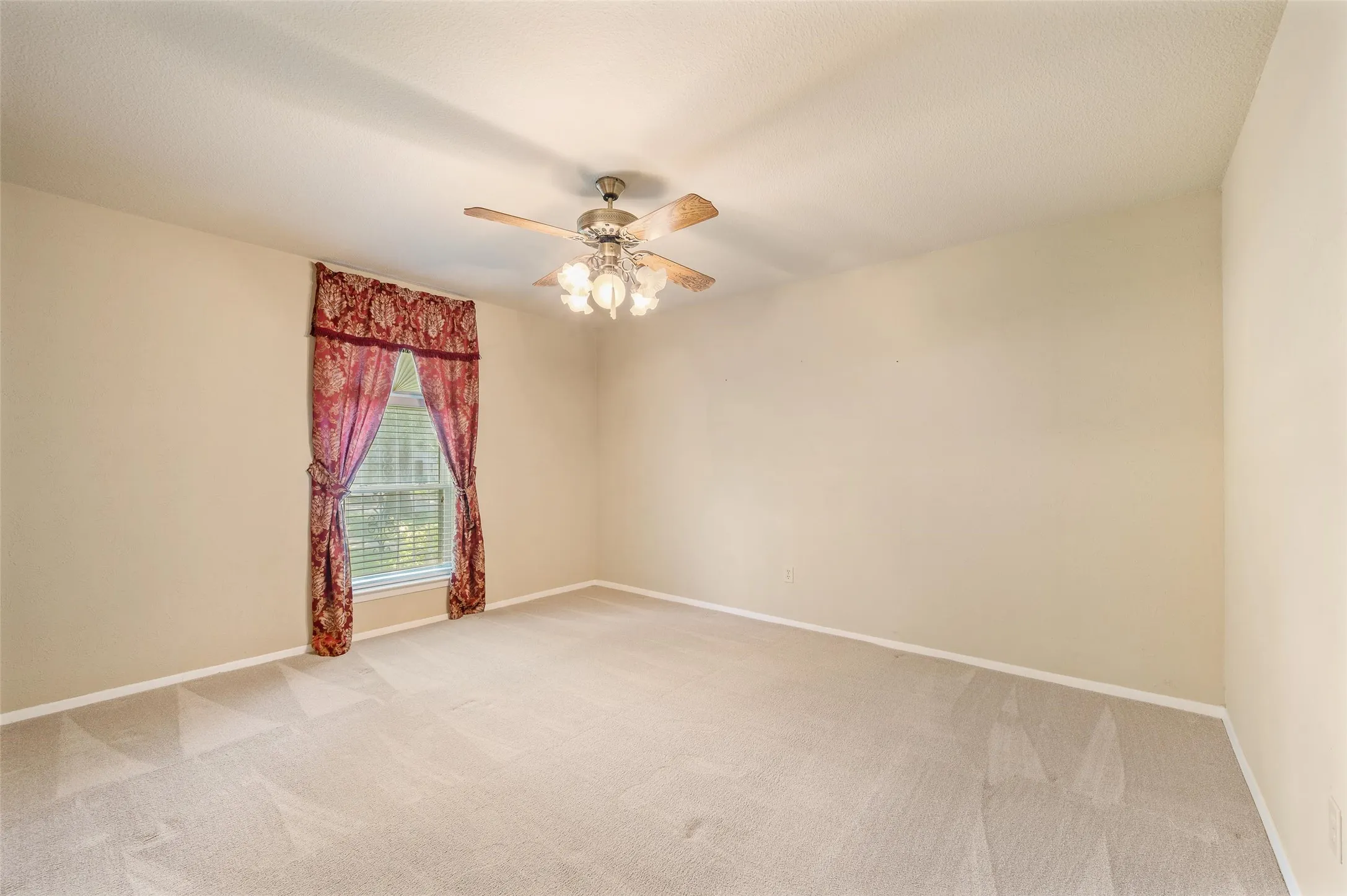 4th bedroom looks out to front of house.