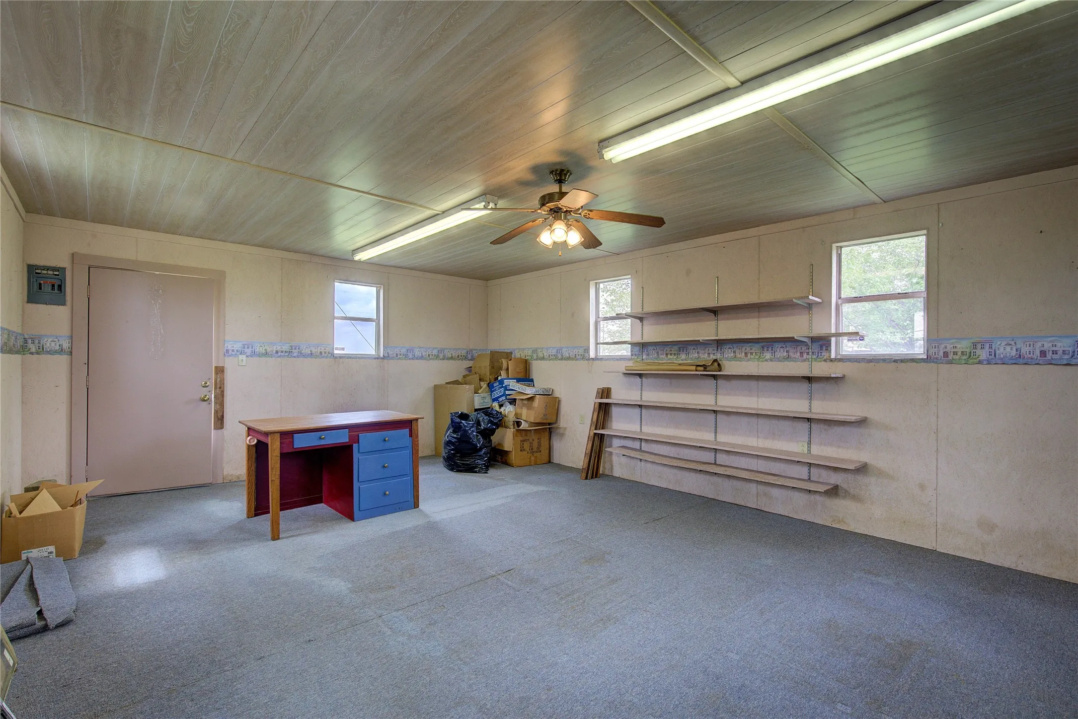 downstairs storage