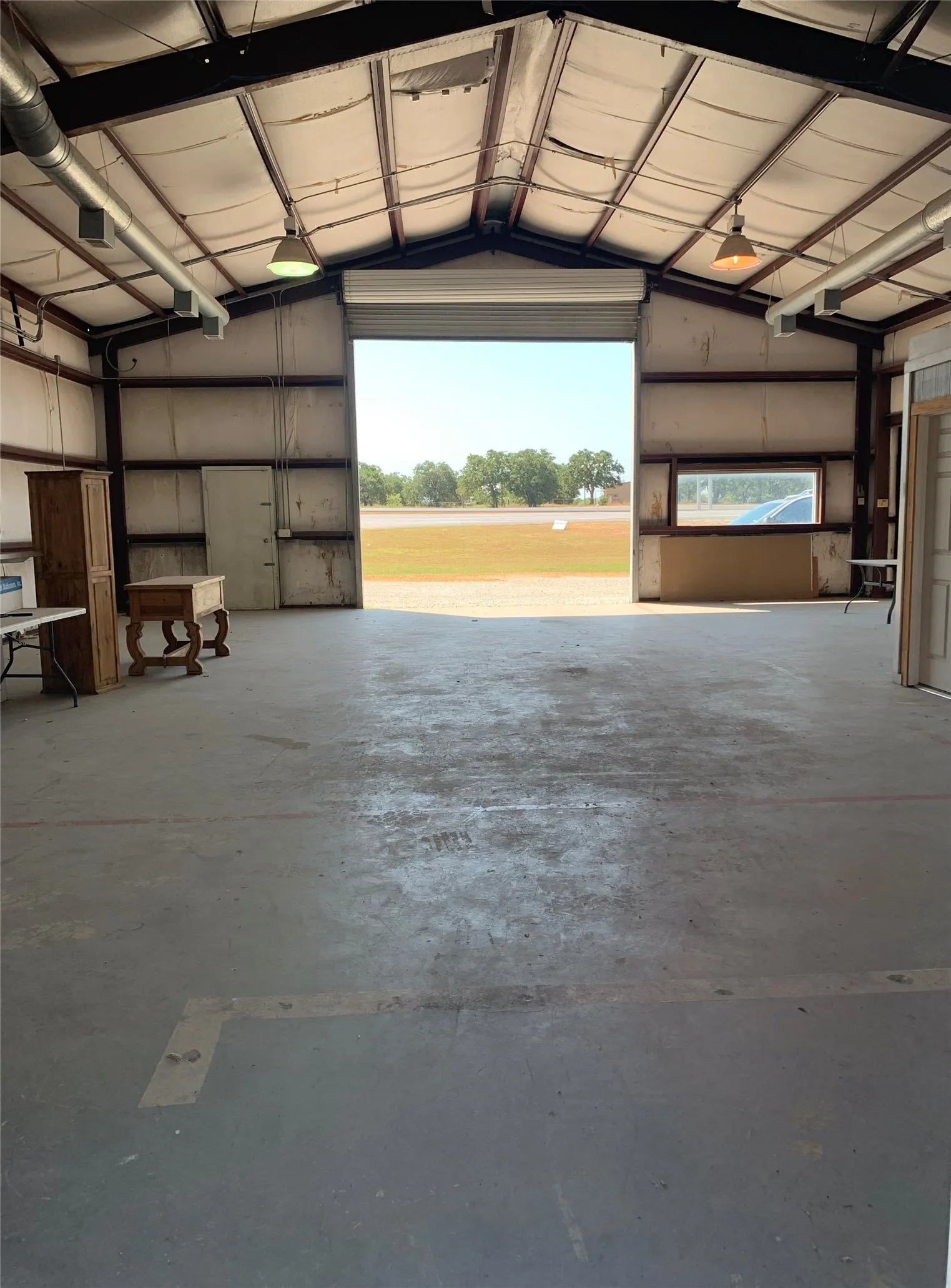 Large open area of Building B View from the back