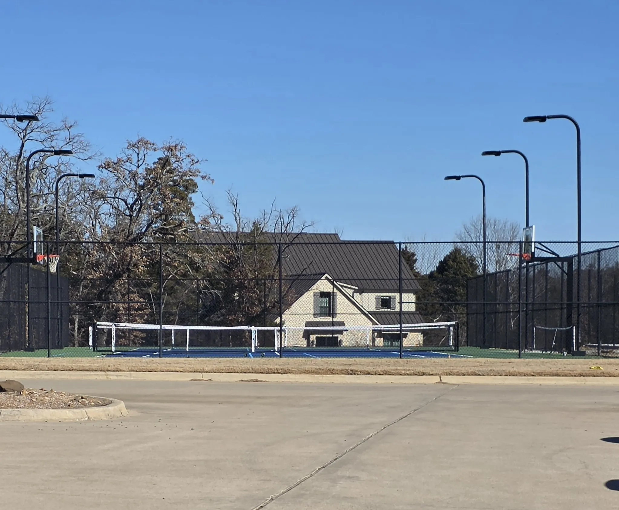 Tennis courts