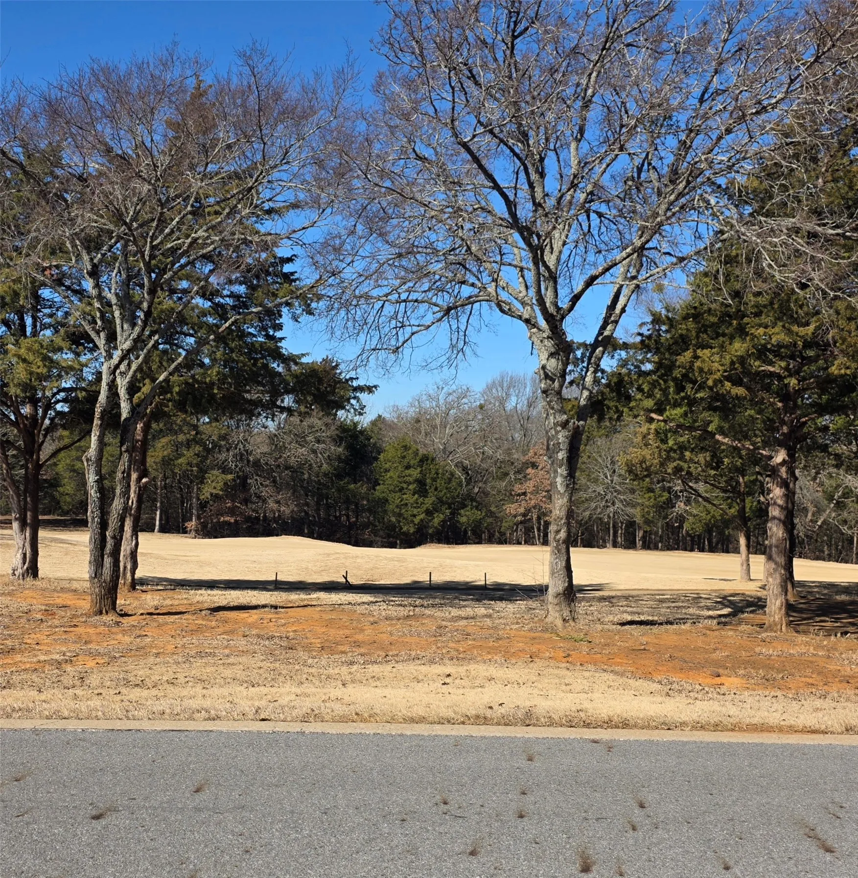 Picture of Nicklaus designed fairway in February