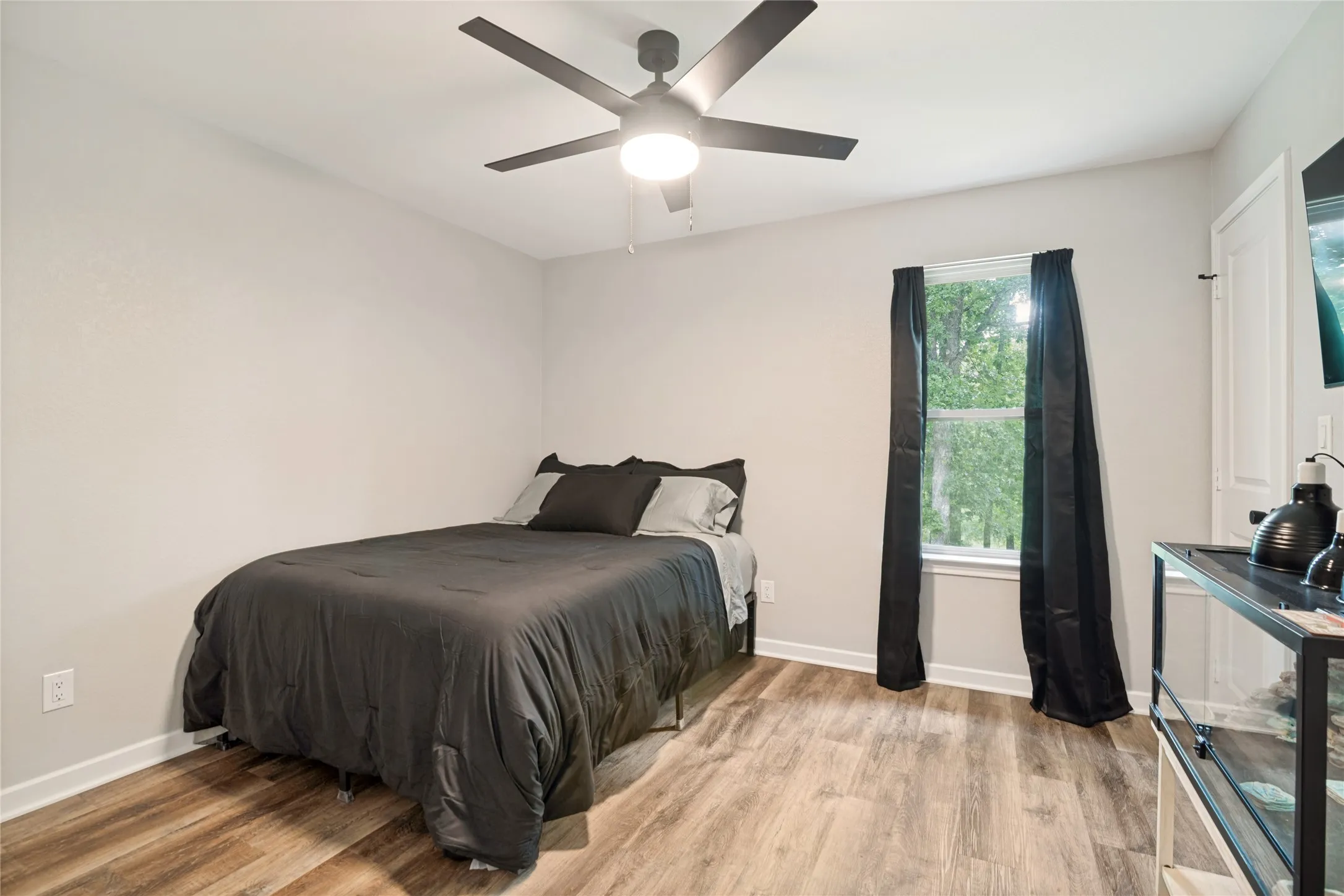 Bedroom #2 with walk-in closet