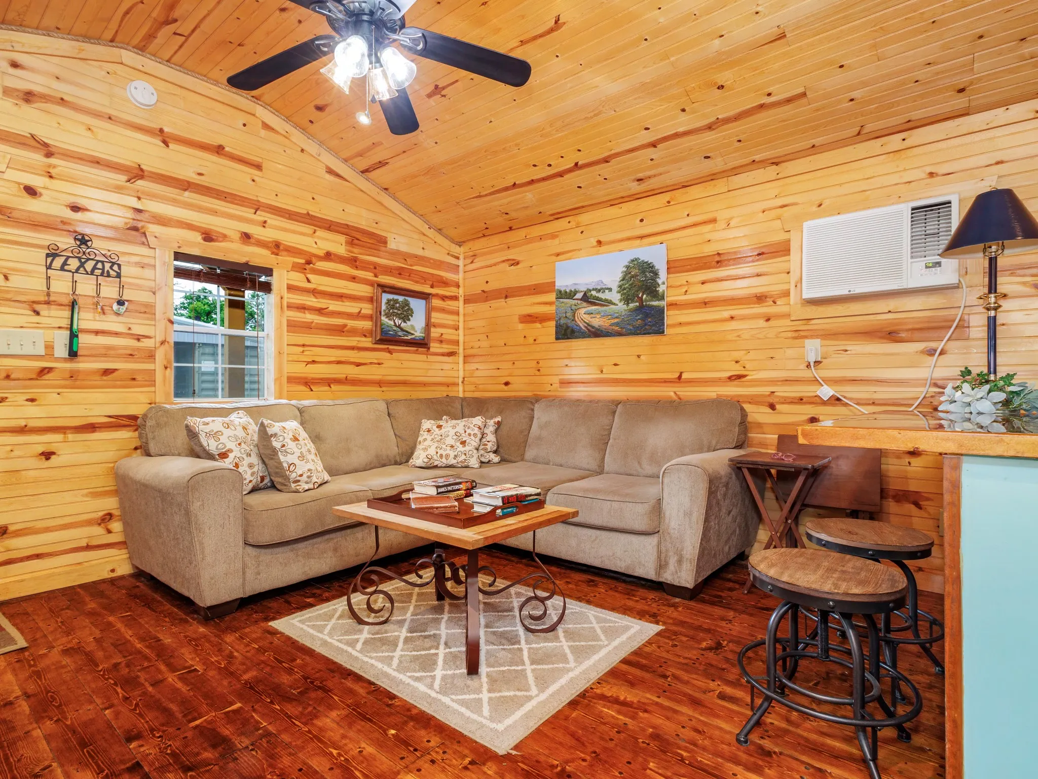 Relax in your secluded living area