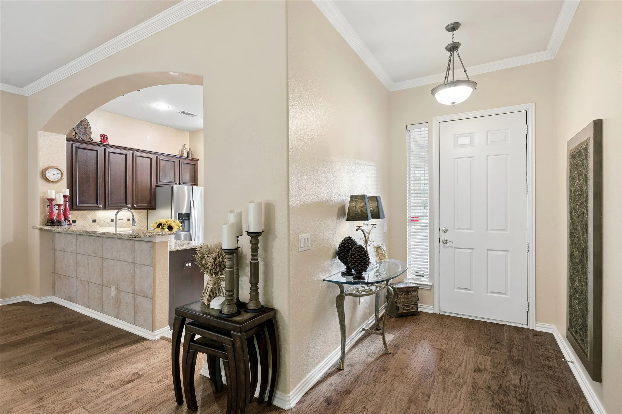 Welcoming foyer