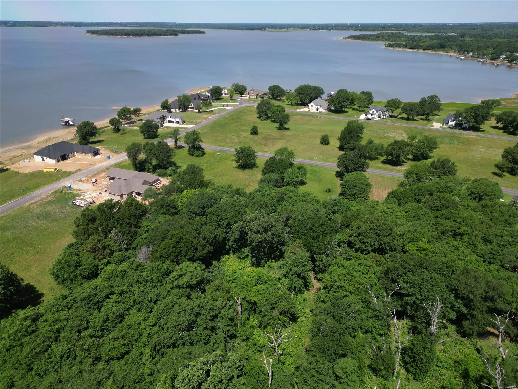 Expansive wooded lot offering privacy and natural surroundings