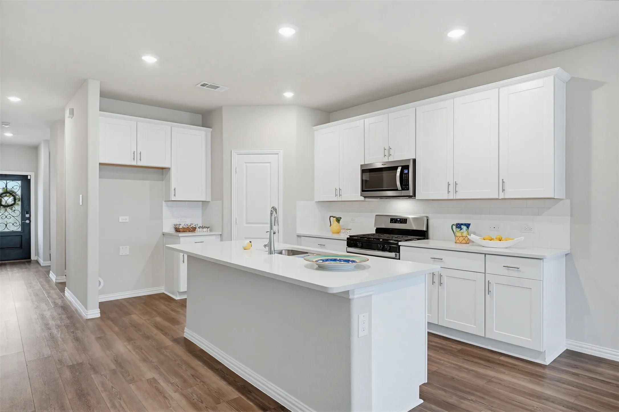 Bright and functional kitchen in Fort Worth 76108 home with ample counter space and easy flow into the main living areas.
