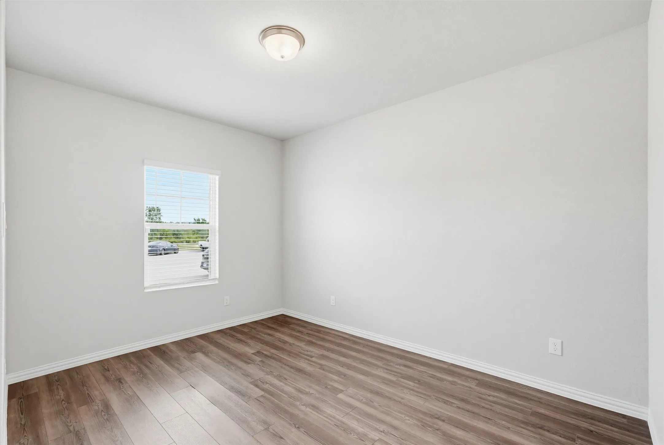 Private downstairs study perfect for a home office, flex space, or quiet retreat, ideal for remote work in this Fort Worth home.
