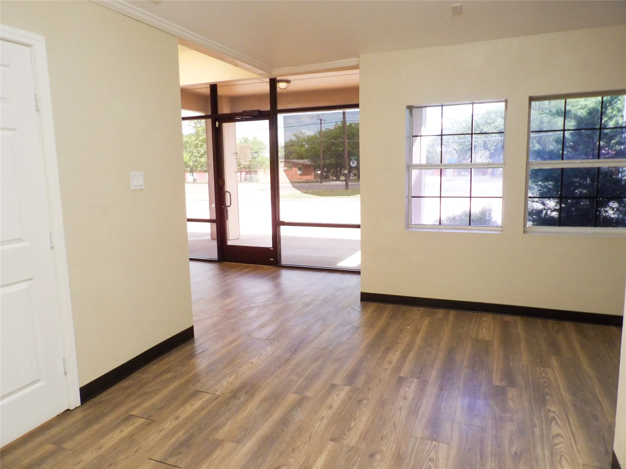 Middle Door Entrance to Main Reception Area
