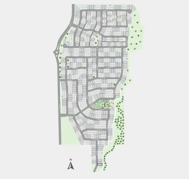 Cross Creek Meadows Site Map