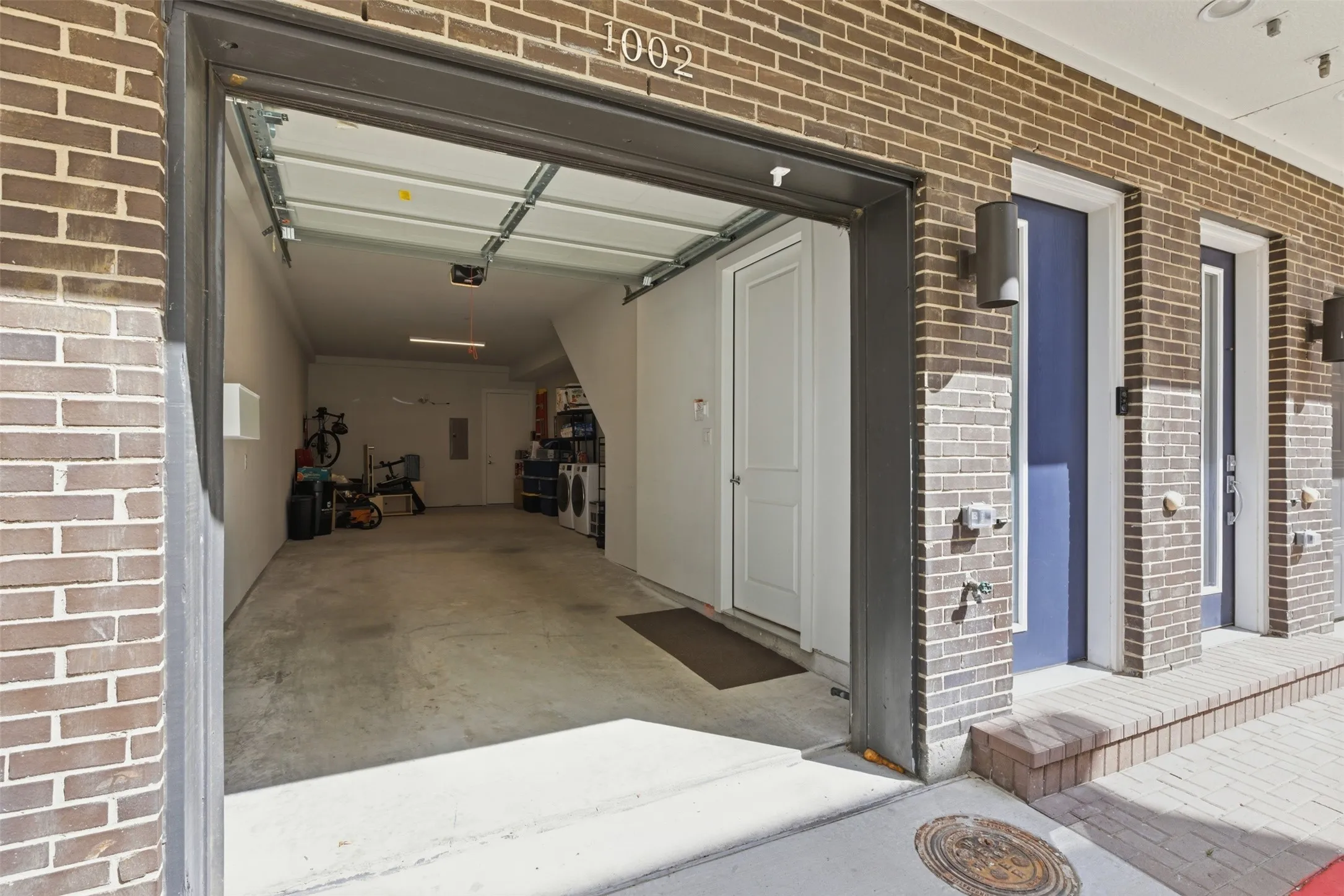 2 Car Tandem Garage with plenty of storage room