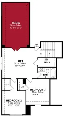 Beazer Homes Verandah Avalon floorplan.