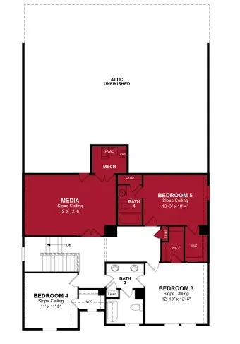 Beazer Homes Verandah Laredo Floorplan.