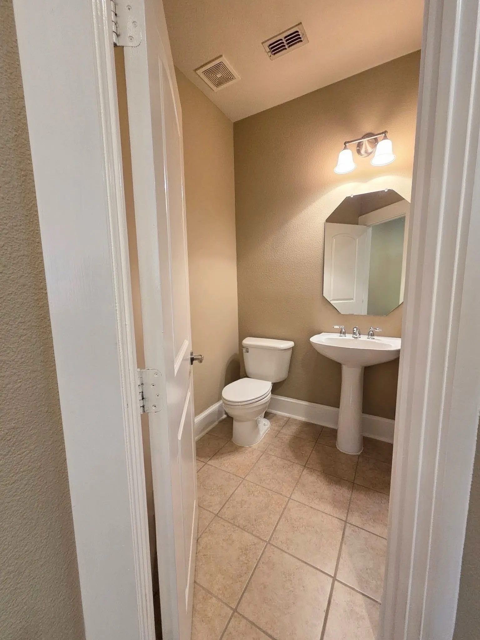 Half bath on main floor