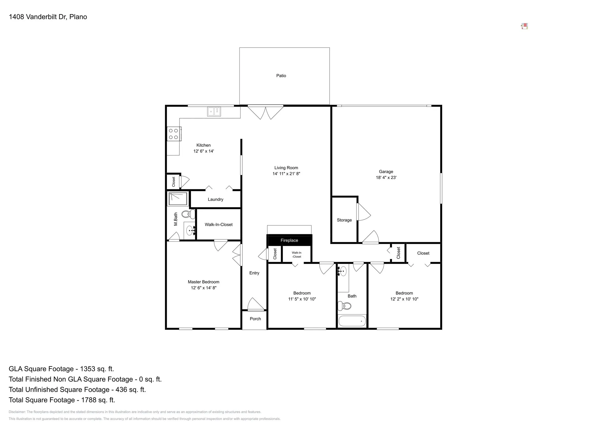Single Family Residence For Sale in Collin County , 1408 Vanderbilt Drive, Plano, Texas 75023, 3 Bedroom, 2 Bathroom, 2 Garage spaces, 1,425 Sqft, built in 1974, mls#21245752, Real Estate Agent in Plano, Homes For Sale in Collin county, Homes For Sale in Plano, Realtor in Plano Texas, Real Estate Brokerage Independent Realty Texas, Luminita Cordes Realtor