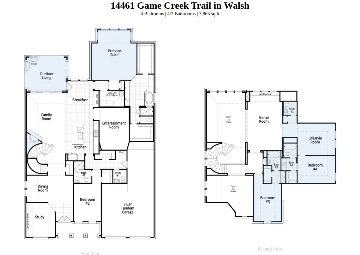 Single Family Residence For Sale in Parker County , 14461 Game Creek Trail, Aledo, Texas 76008, 4 Bedroom, 6 Bathroom, 3 Garage spaces, 3,815 Sqft, built in 2026, New Construction - Incomplete, mls#21246055, Real Estate Agent in Aledo, Homes For Sale in Parker county, Homes For Sale in Aledo, Realtor in Aledo Texas, Real Estate Brokerage Independent Realty Texas, Luminita Cordes Realtor