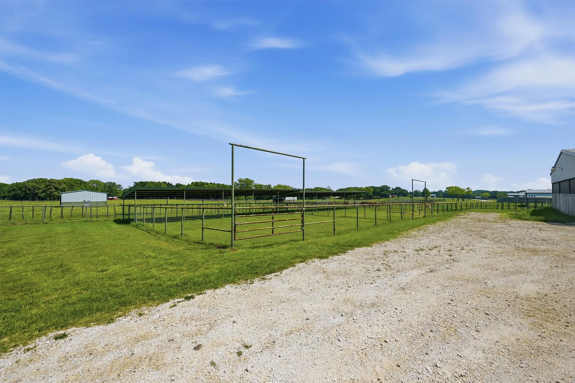 Turn out lots conveniently located behind the Mare Motel-Breeding Hub all have good grass