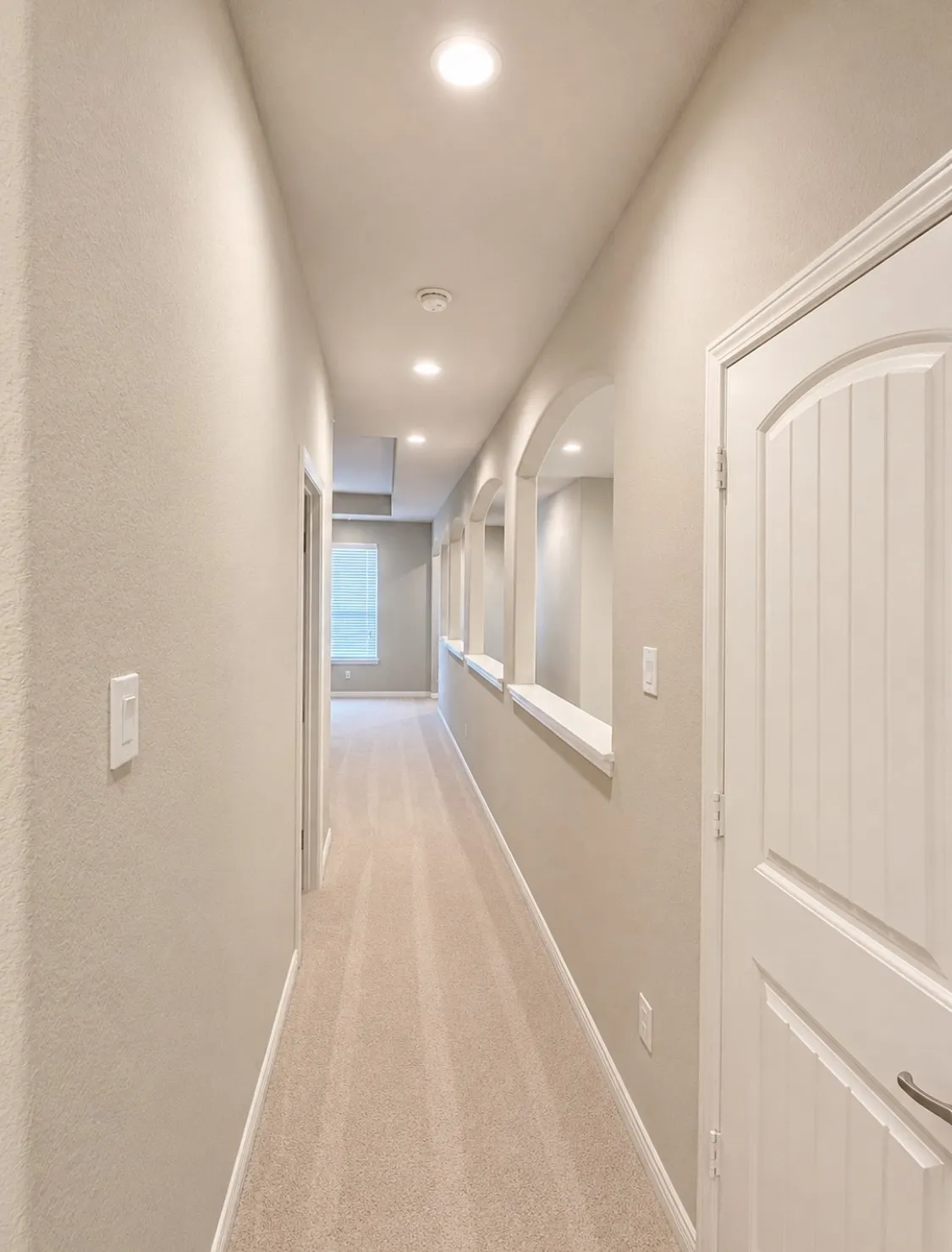 Upstairs Hallway Leading From the Bedrooms Upstairs into the Game Room