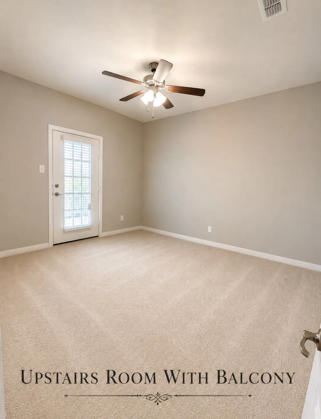 Bedroom with Balcony