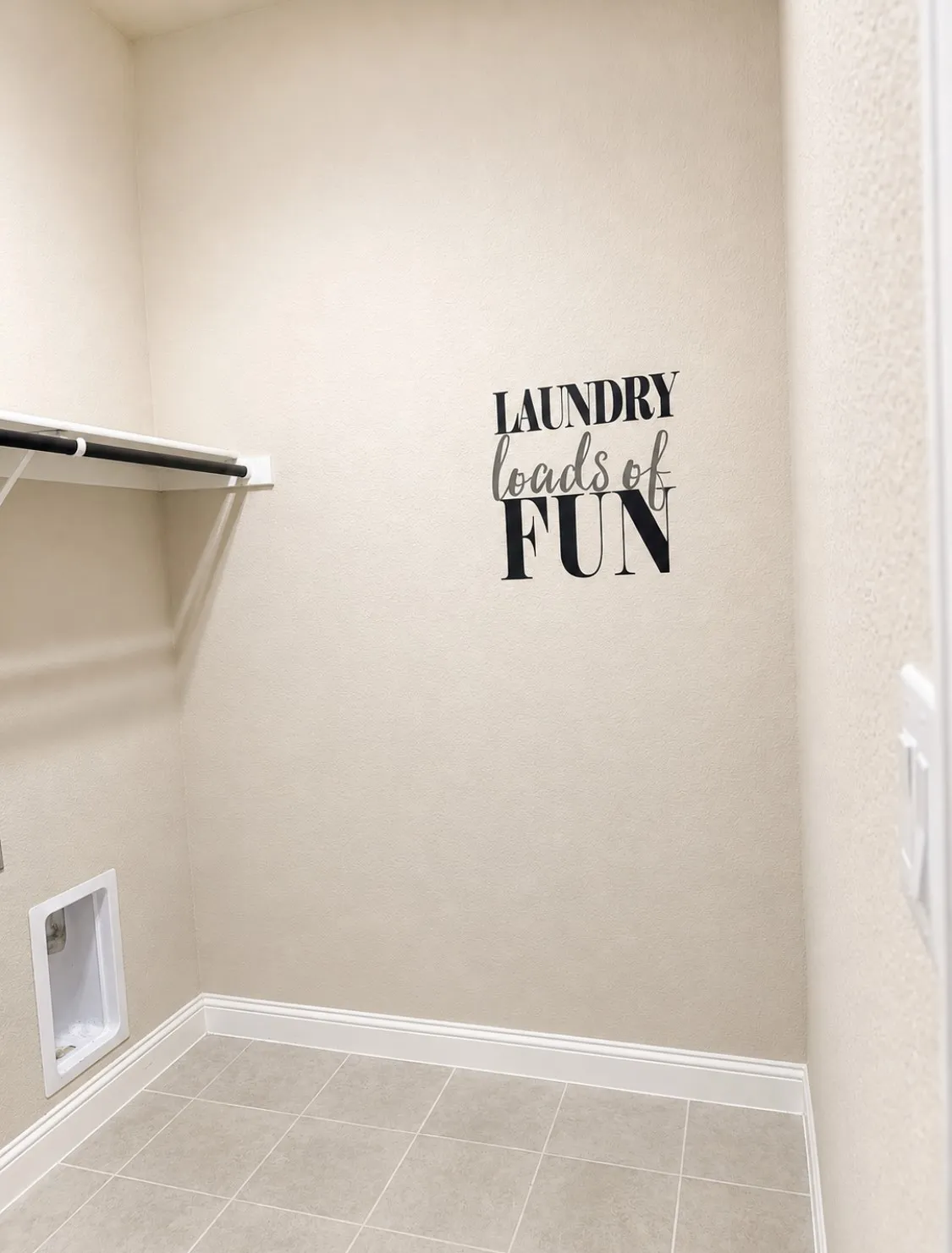 Downstairs Laundry Room