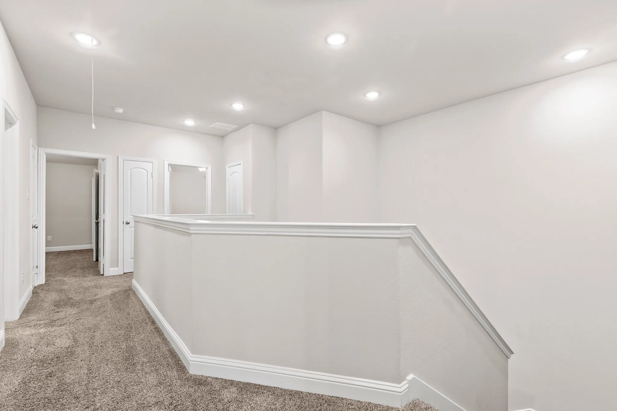 View looking towards the two guest bedrooms