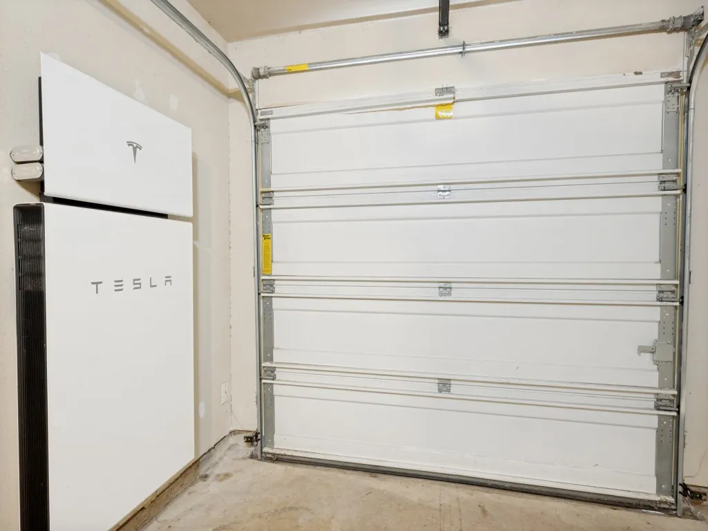 3rd car garage with charging station