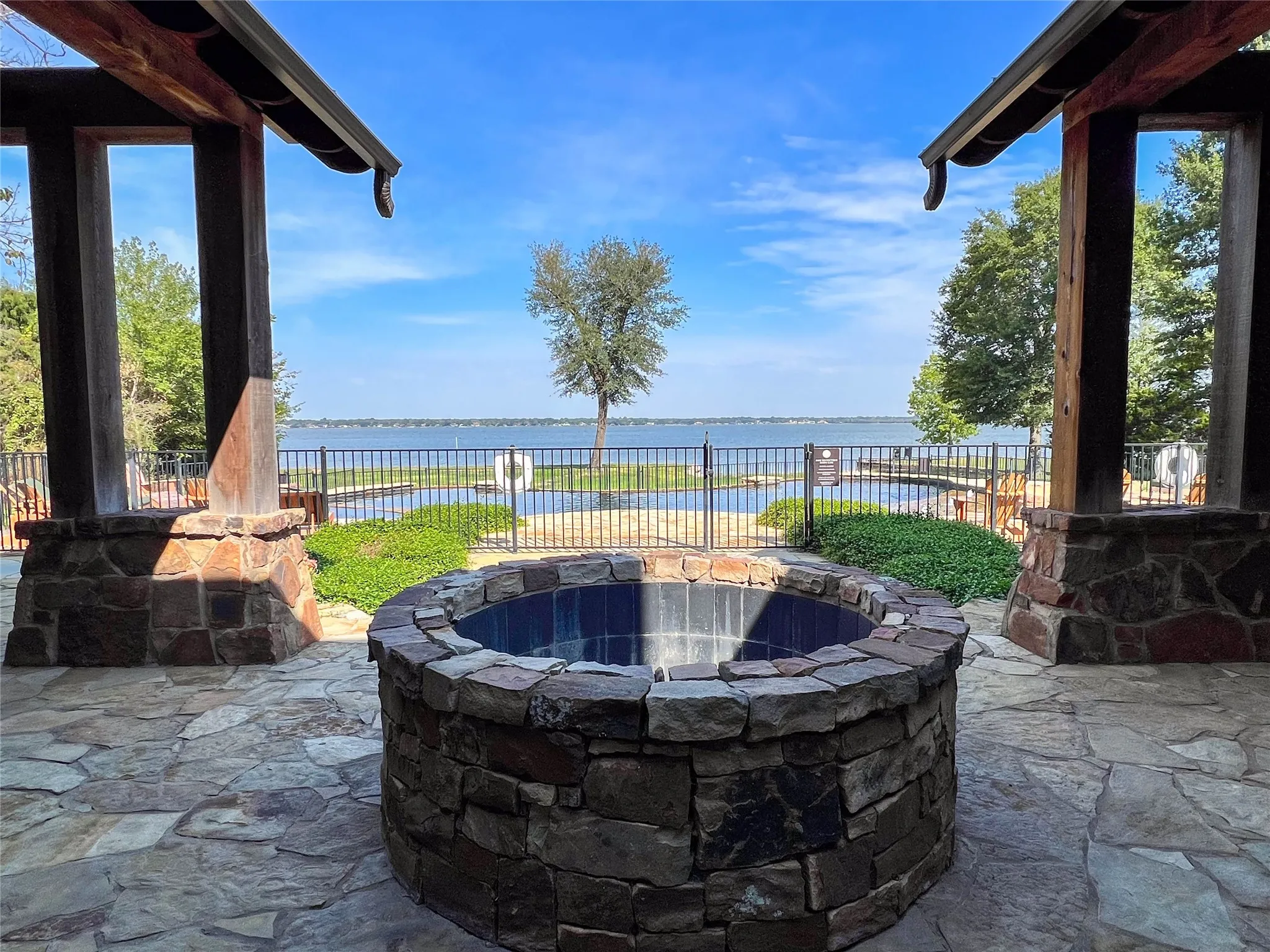 505 Ranch clubhouse fire pit