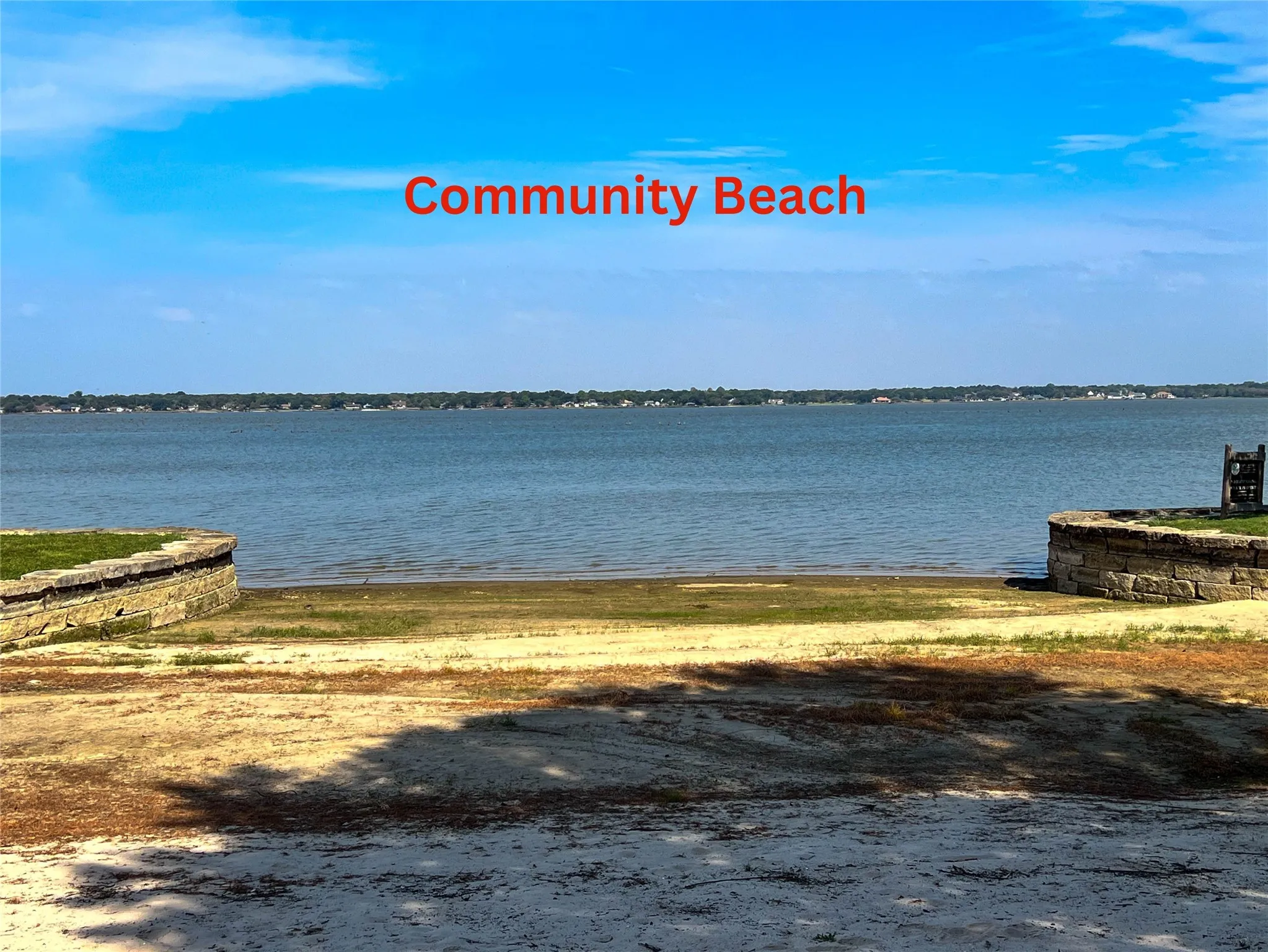 Community Beach area by clubhouse