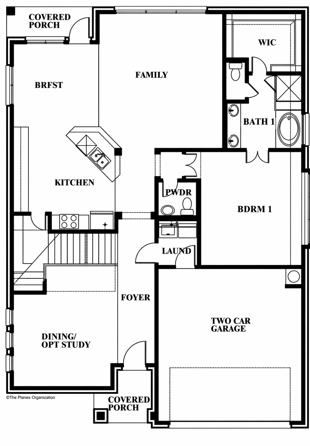 downstairs floorpan