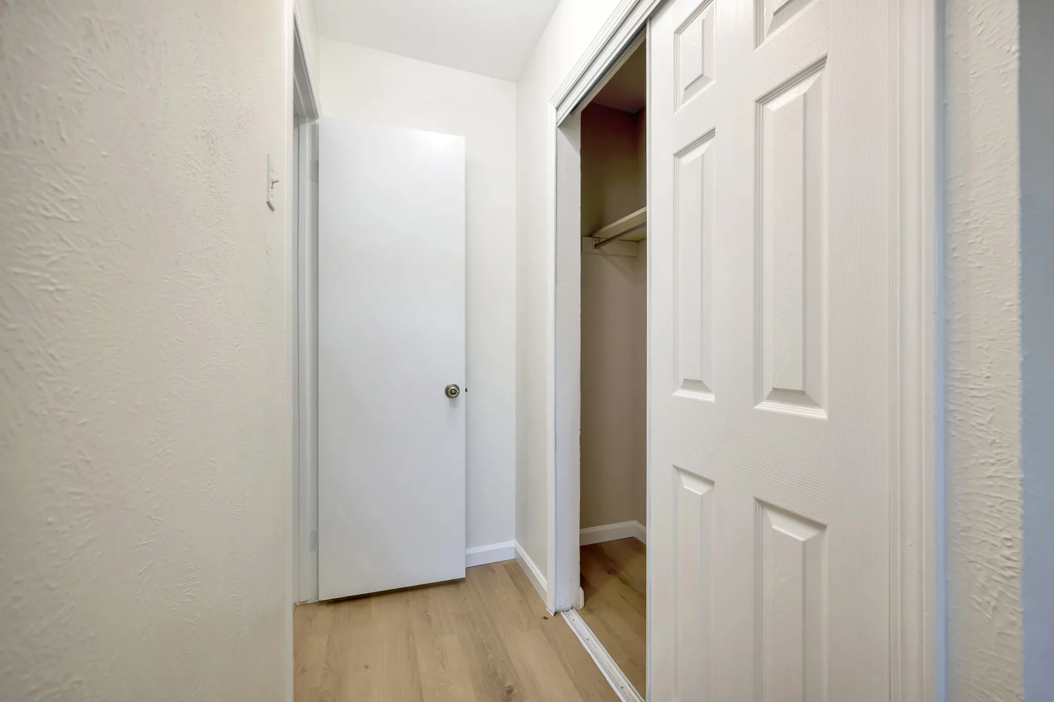 Primary closet.
