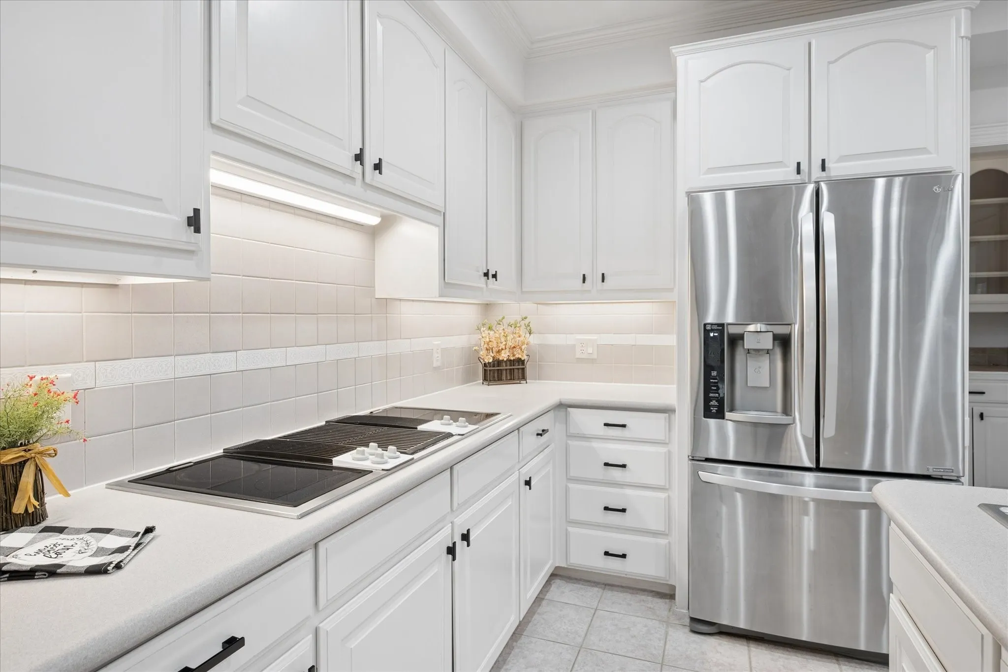 Stainless Steel Appliances including Fridge