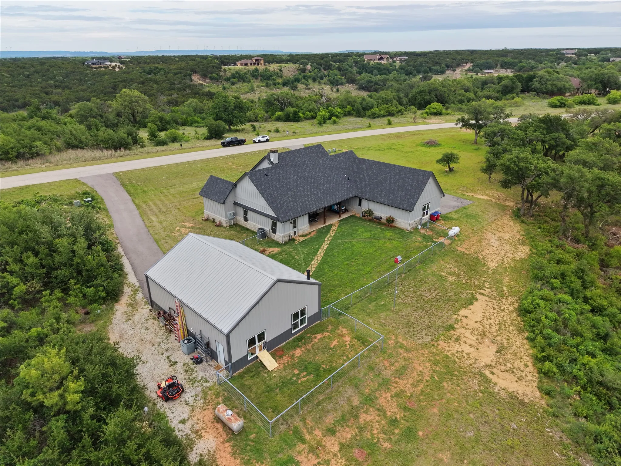 Single Family Residence For Sale in Palo Pinto County , 3017 Shooting Star Court, Graford, Texas 76449, 3 Bedroom, 3 Bathroom, 3 Garage spaces, 2,400 Sqft, built in 2022, Preowned, Price $850,000, mls#21231446, Real Estate Agent in Graford, Homes For Sale in Palo Pinto county, Homes For Sale in Graford, Realtor in Graford Texas, Real Estate Brokerage Independent Realty Texas, Luminita Cordes Realtor