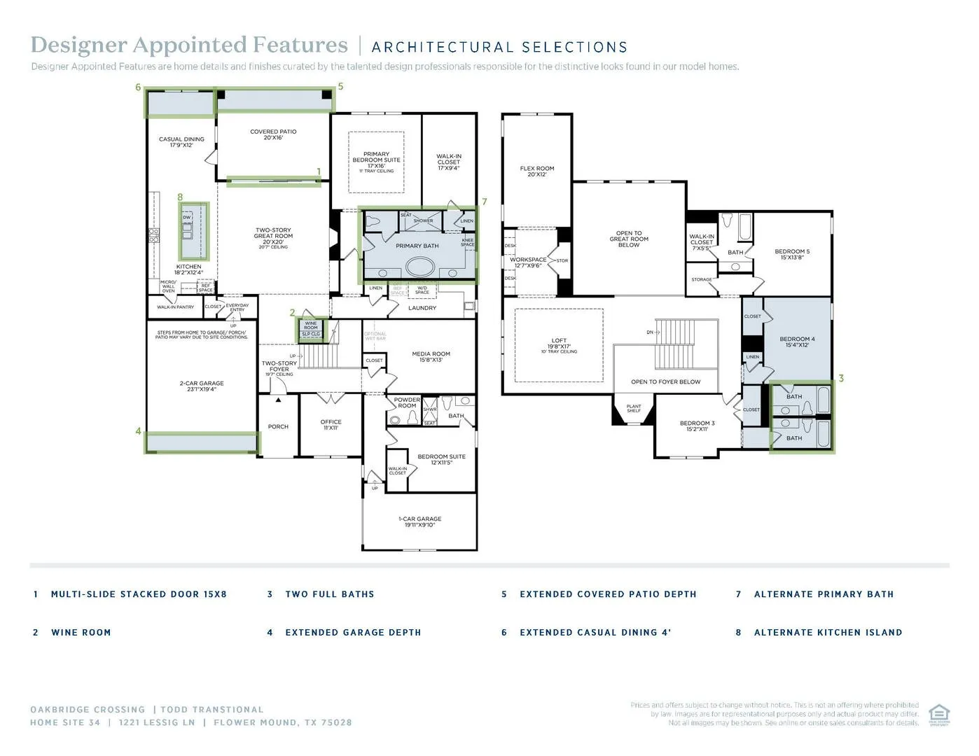 Todd Transitional-Interior Selections