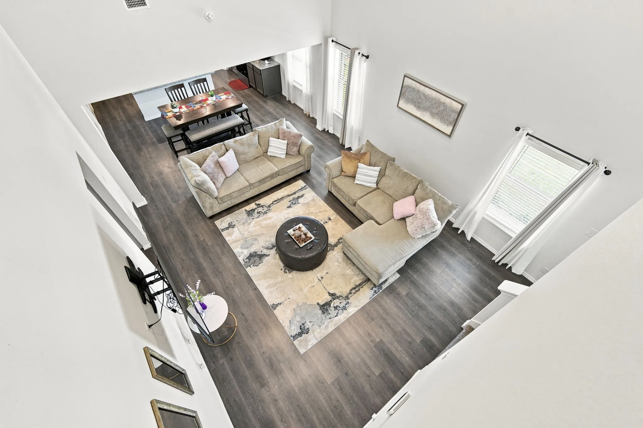 Livingroom from 2nd floor