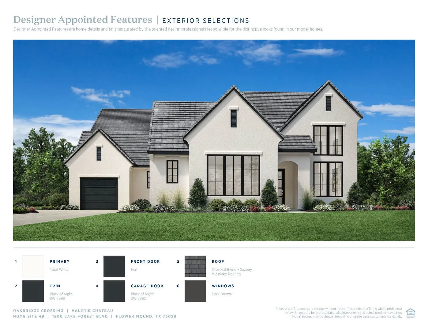 Valerie Chateau-Exterior Selections