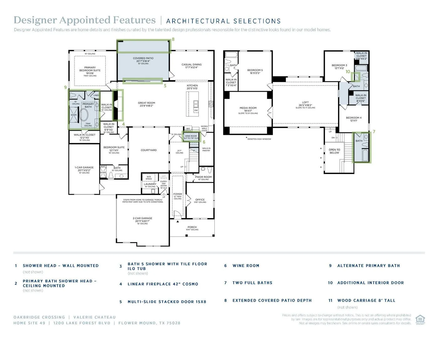 Valerie Chateau-Floor Plan